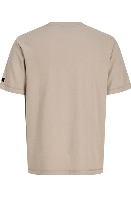 Jack & Jones Core Erkek Tişört Logo Detaylı Kısa Kollu Bisiklet Yaka