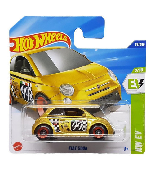 Fiat 500e - Gold (1/64) HYW85
