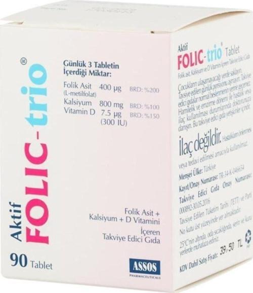 Folic Trio 90 Tablet