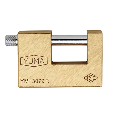 Kayar Milli Asma Kilit 79mm Ym-3079 Pirinç