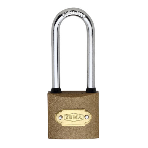 Sarı Kaplama Uzun Asma Kilit 32mm Ym-1032Bl