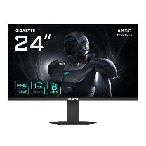 GIGABYTE GS24F14 23.8″ 144Hz 1ms FreeSync Full HD IPS Gaming (Oyuncu) Monitör