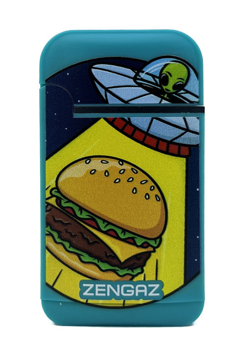 Zengaz Cool Tasarım Jet Alev Çakmak - Alien Takeout