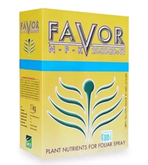 Dr Tarsa Favor Npk 20-20-20 Te 1kg Harmanlanmış Yaprak Gübresi