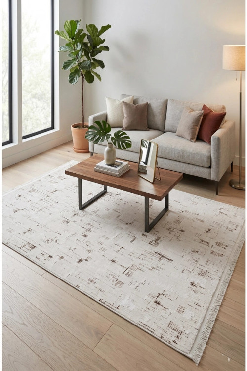 Luxess Aura 417 Gri Modern Halı
