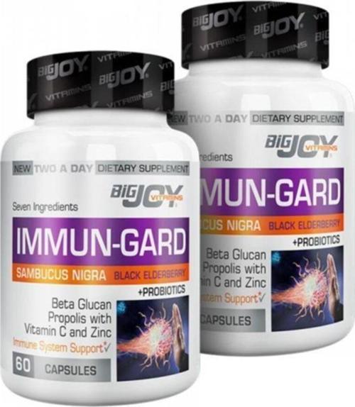 Bigjoy Vitamins Immun Gard 60 Kapsül 2'li Set