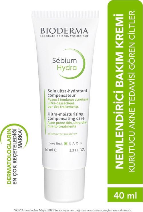 Sebium Hydra Yoğun Nemlendirici Seramid İçeren Kurutucu Akne Tedavisi Yatıştırıcı Bakım Kremi 40 ml