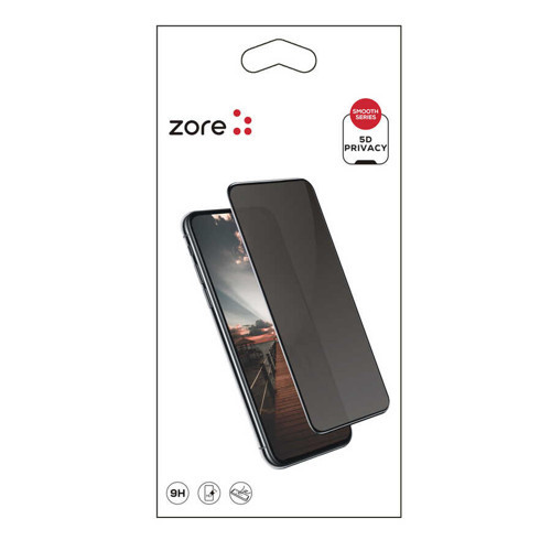 Redmi Note 12 Pro 5G MKST New 5D Privacy Temperli Ekran Koruyucu - Siyah