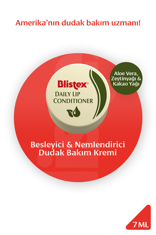Daily Lip Conditioner - Yoğun Nemlendirme Etkili Günlük Dudak Bakım Kremi Spf30