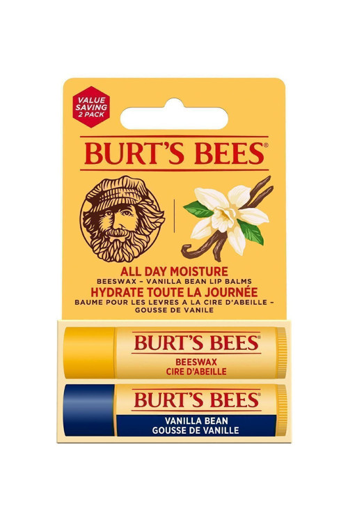 Beeswax ve Vanilya Aromalı 2'li Dudak Bakım Krem Seti