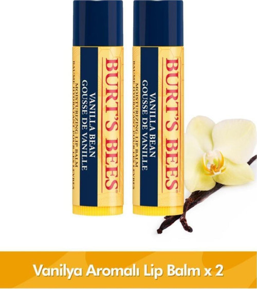 Vanilya Aromalı Dudak Bakım Kremi - Vanilla Bean Lip Balm X 2 Adet