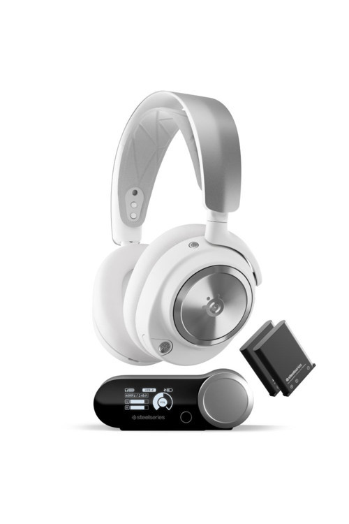 (Outlet) Steelseries Arctis Nova Pro Wireless Multi-Platform Gaming Kulaklık - Beyaz