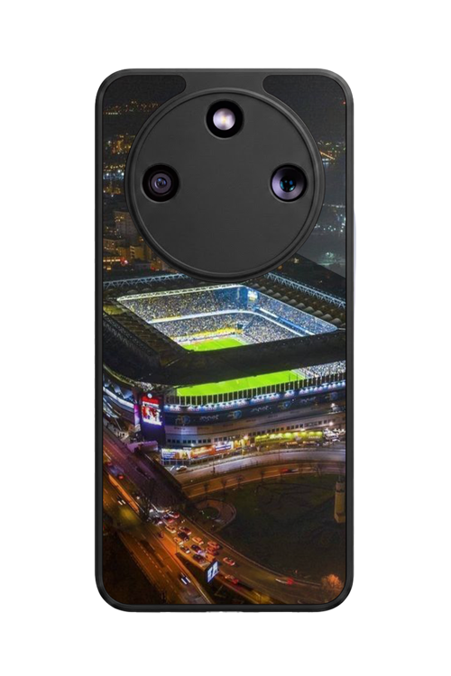Honor Magic 8 Lite Uyumlu Taraftar Baskılı Glossy Premium Mat Siyah Silikon Kılıf