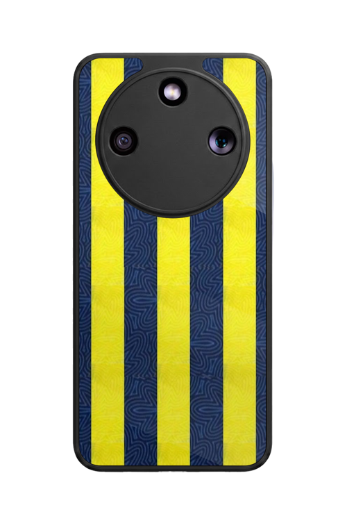 Honor Magic 8 Lite Uyumlu Taraftar Baskılı Glossy Premium Mat Siyah Silikon Kılıf