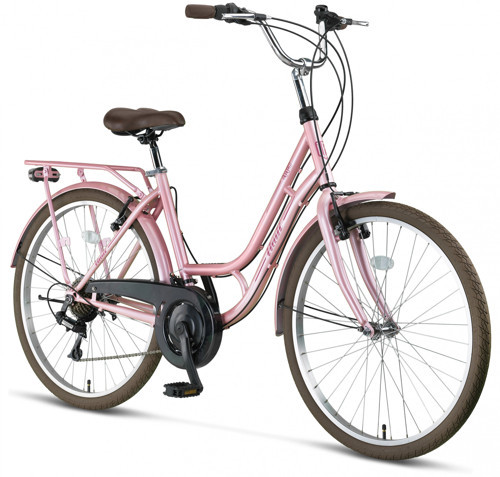 2441 STITCH L-ATB-V-KADIN DAĞ BİSİKLETİ 24 JANT 21 VİTES PEMBE