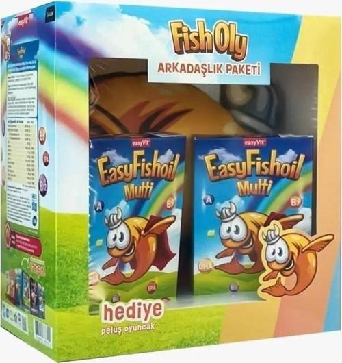 Easyvit Multi Omega 3 Çiğnenebilir Jel Formda 2 Adet 30 Tablet Peluş Oyuncak Hediyeli