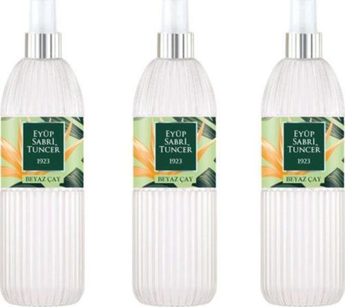 Beyaz Çay 150 ml Sprey Kolonya - Pet Şişe 3 Adet