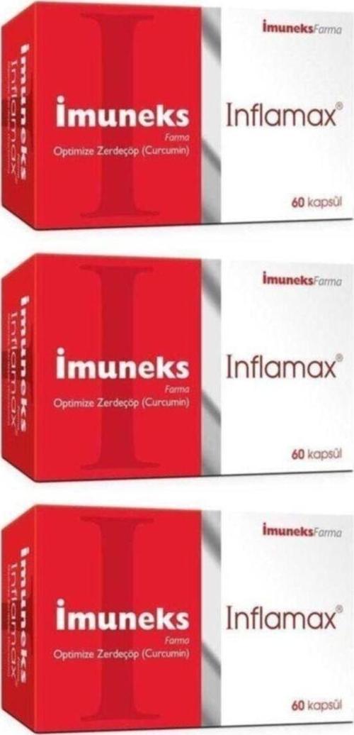 Inflamax Optimize Zerdeçöp 60 Kapsül 3 Adet