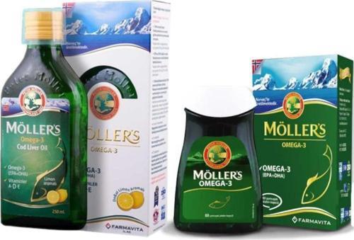 Möllers Limon Aromalı Balık Yağı Şurubu Ve Möllers Kapsül