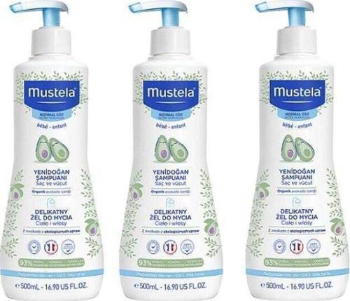 Gentle Cleansing Gel 500 ml Yenidoğan Şampuanı - 3 Adet