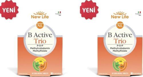 B Active Trio 30 Dilaltı Tablet 2 Kutu