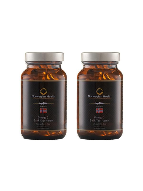 Omega 3 Balık Yağı Kapsül Formu (60 Kapsül) X 2 Adet
