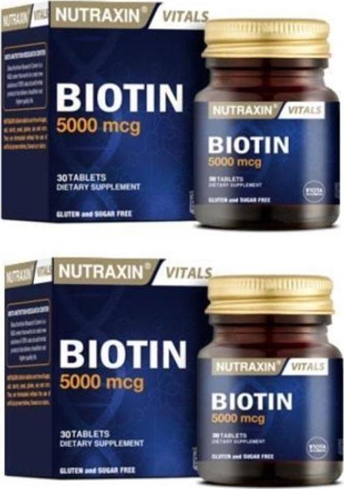 Biotin 5000 Mcg 30 Tablet