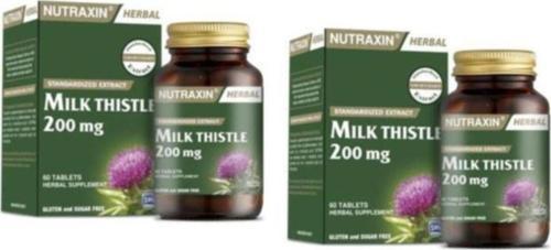 Milk Thistle 200 mg 60 Tablet X 2 Adet