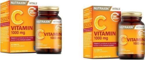 Vitamin C 1000 Mg 30 Tablet X 2 Adet