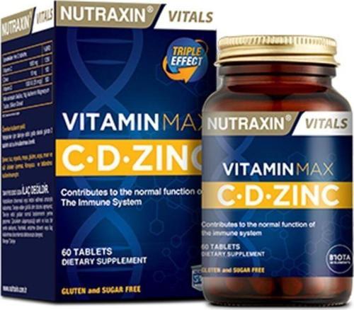 Vitamin Max C-d Çinko 60 Tablet