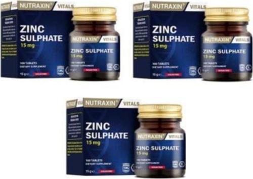 Zinc 15 Mg 100 Tablet X3