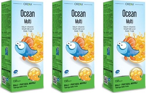 Multi Vitamin Multi Mineral Şurup 150 ml 3 Adet