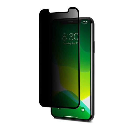 iPhone 13 Davin 5D Privacy Cam Ekran Koruyucu - Siyah