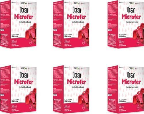 Microfer Oral Damla 30 ml 6'lı Paket