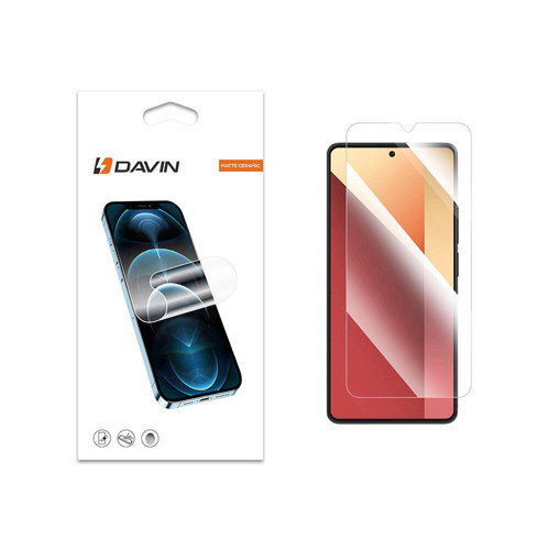 Redmi Note 13 Pro 5G Davin Mat Seramik Ekran Koruyucu - Siyah