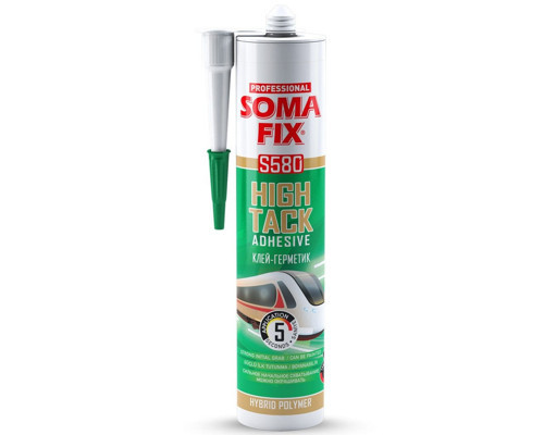 Korniş Yapıştırıcı Beyaz 2SOMAFİX S580 HIGH TACK 80ml 480gr