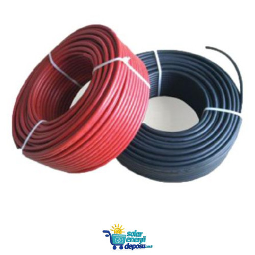Solar kablo 4mm kırmızı (50m)