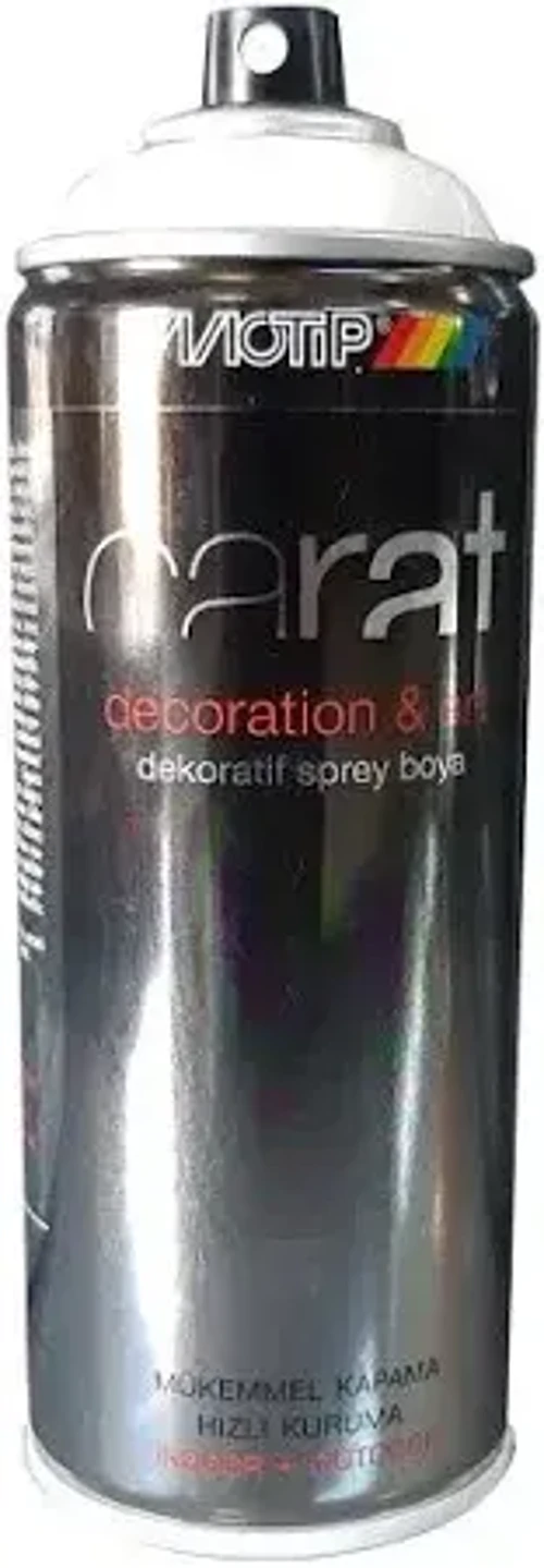 Ral 9010 MAT Beyaz Akrilik Boya 400 ml Germany