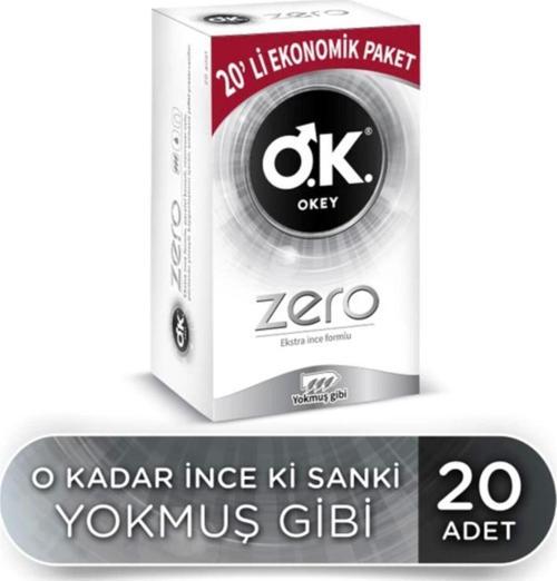 Zero 20'li Prezervatif Ekonomik Paket