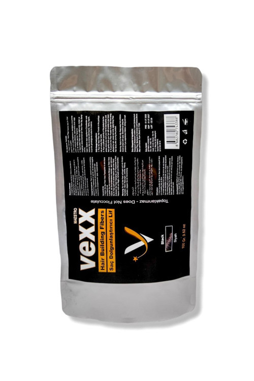 Vexx 100 Gr. Siyah Saç Tozu Topik-Topaklanma Yapmaz
