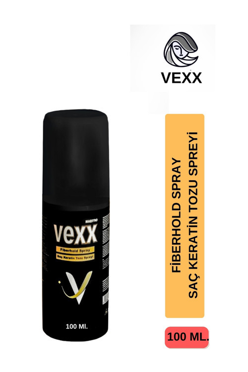 Vexx Sabitleyici Sprey Saç Tozu Topik Hair Fiber Saç Fiber 100 Ml. Sprey