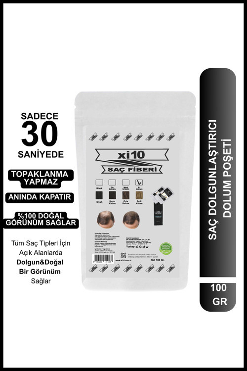 Saç Tozu 100 Gr Açık Kahve Topik