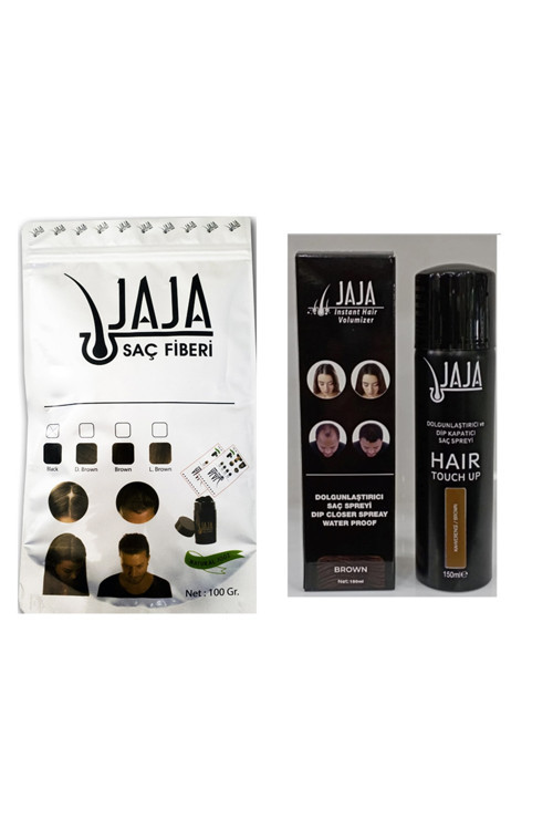 100 Gr Brown(Kahve) Saç Tozu 150 Ml. Brown Dolgunlaştırıcı Sprey