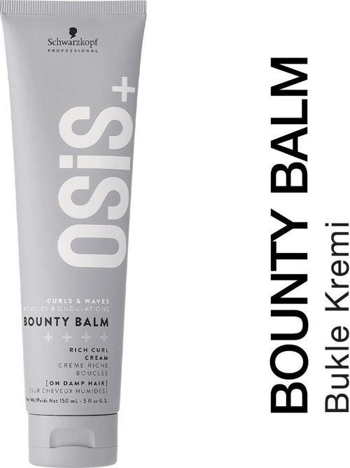 Bounty Balm Bukle Kremi 150ml | Saçın Doğal Buklelerini Belirginleştirir, Kolay Tarama, Nem