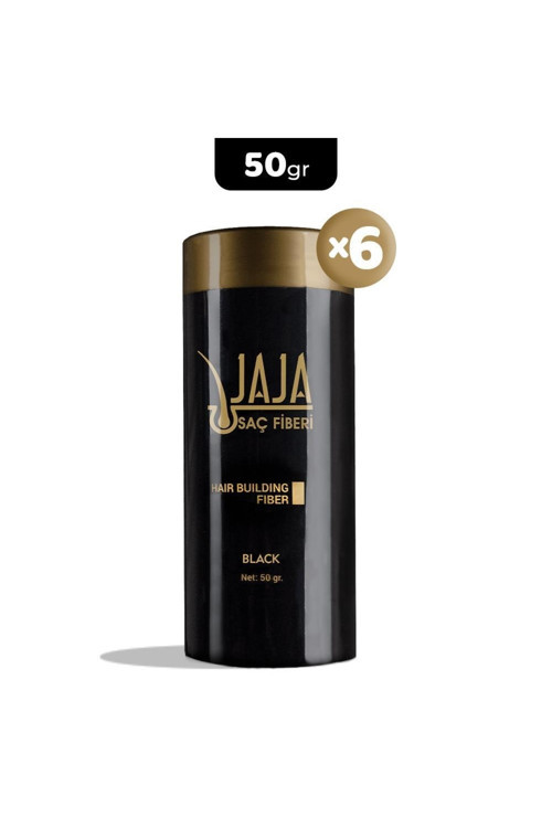 Saç Fiberi Black 50 Gr X 6