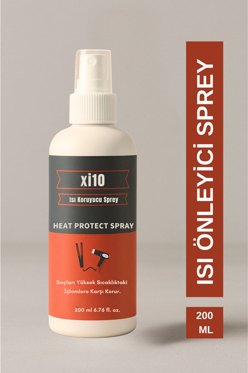 Isı Koruyucu Ve Güneş Koruyucu Etkili Saç Spreyi 200 Ml (Keratin + Hidrolize Pirinç Proteini)