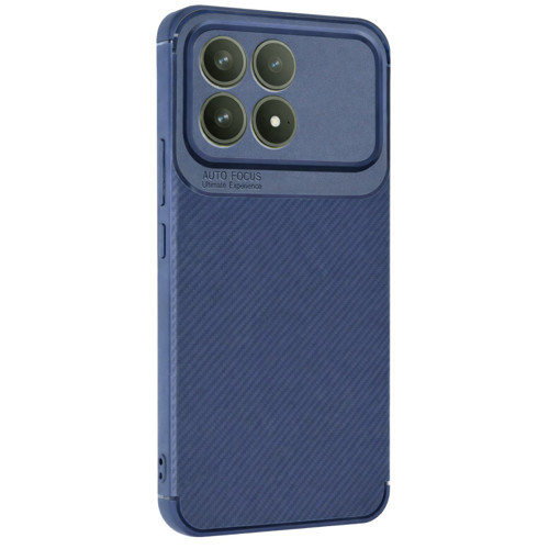 Xiaomi Poco F8 Pro Kılıf Focus Carbon Silikon Kapak
