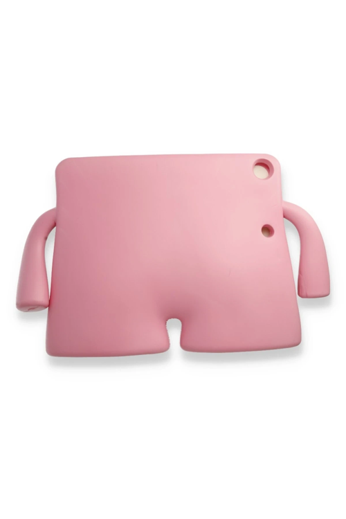 Mey İthalat® Ipad 2022 10.9 (10.Nesil) Kılıf Karakter Tablet Silikon - Açık Pembe