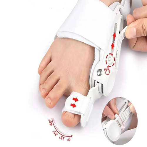 Ayarlanabilir Ayak Baş Parmak Kemik Düzeltici – Halluks Valgus (Bunyon) Aparatı, Gece Gündüz Kullanıma Uygun Ayak Düzelt