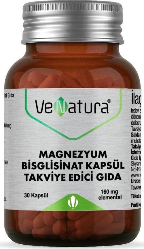 ? Magnezyum Bisglisinat 160 mg 30 Kapsül